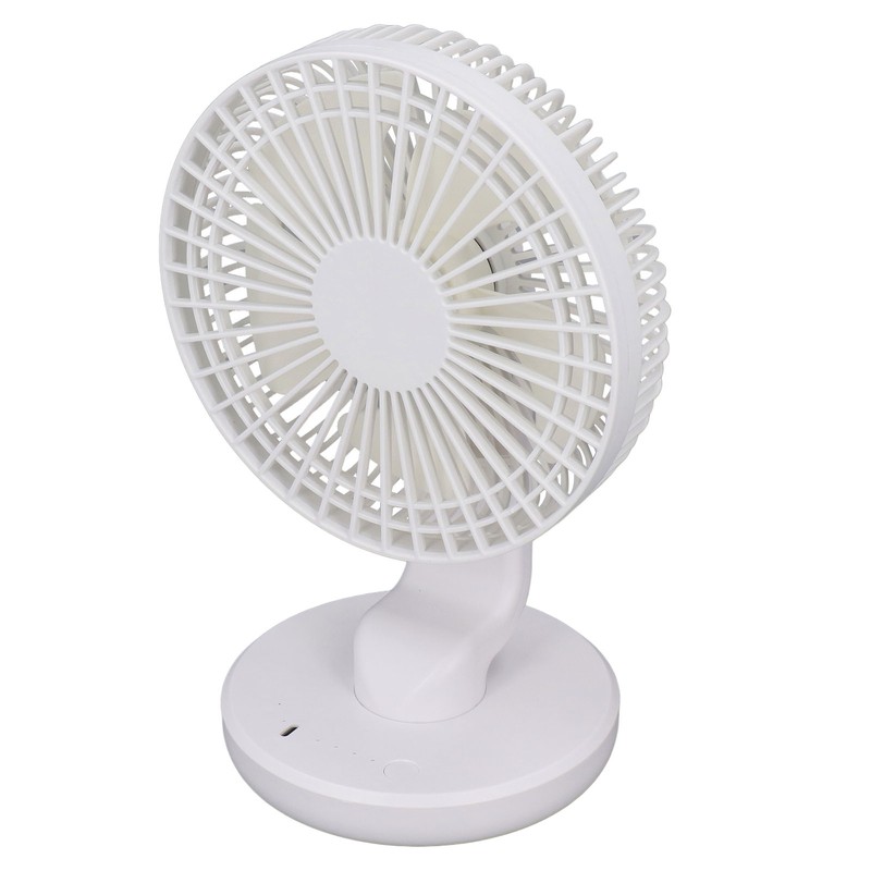 Small Desktop Fan USB Charging Adjustable Wind Speed 30 Degrees