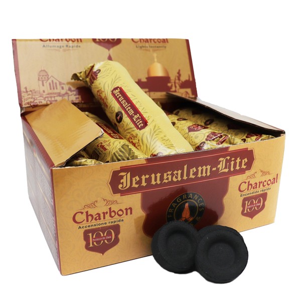 100% Natural Ecological Coals for Incense Grains and Resins and
