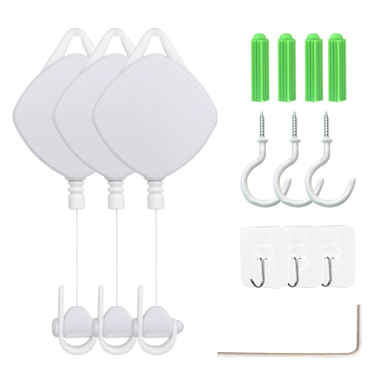 VR Cable Management Retractable Ceiling Pulley System Compatible for HTC