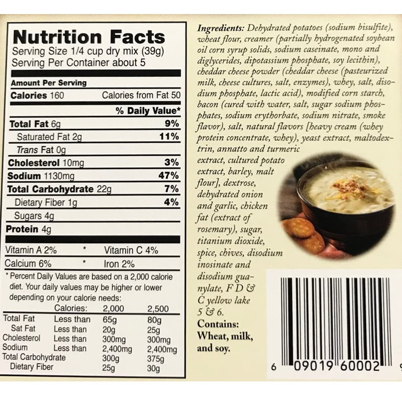 Wind and Willow Baked Potato Soup Mix