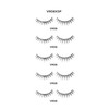 Laflare 3D Nature Faux Mink VOIR Eyelashes, Ultra Soft, Light,