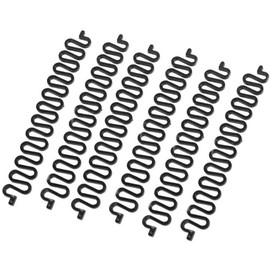 6PCS 7.6Inch Black Plastic Fishbone Wave Hair Braid Tool French Hair Braiding Tool Twist Plait Hair Accessories for DIY Hair Styles