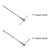 sourcing map 5mm 6mm Sliding T-Handle Hex Key Wrench for