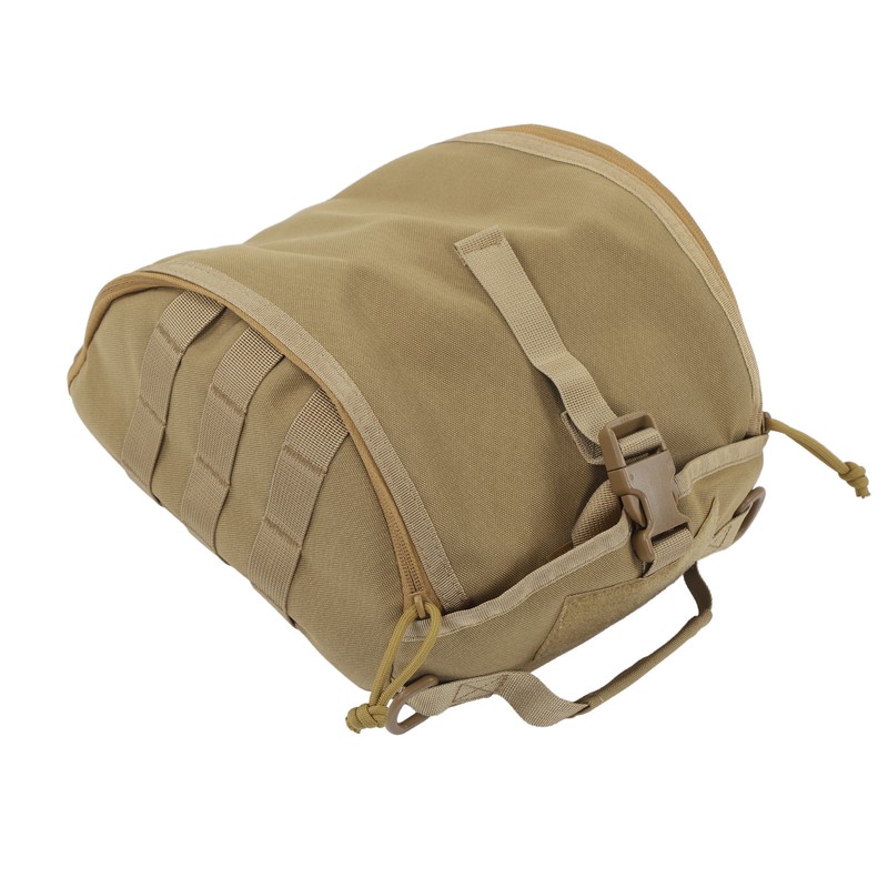 Camping Helmet Bag Canvas Scratch Prevention Adjustable Helmet Storage Bag