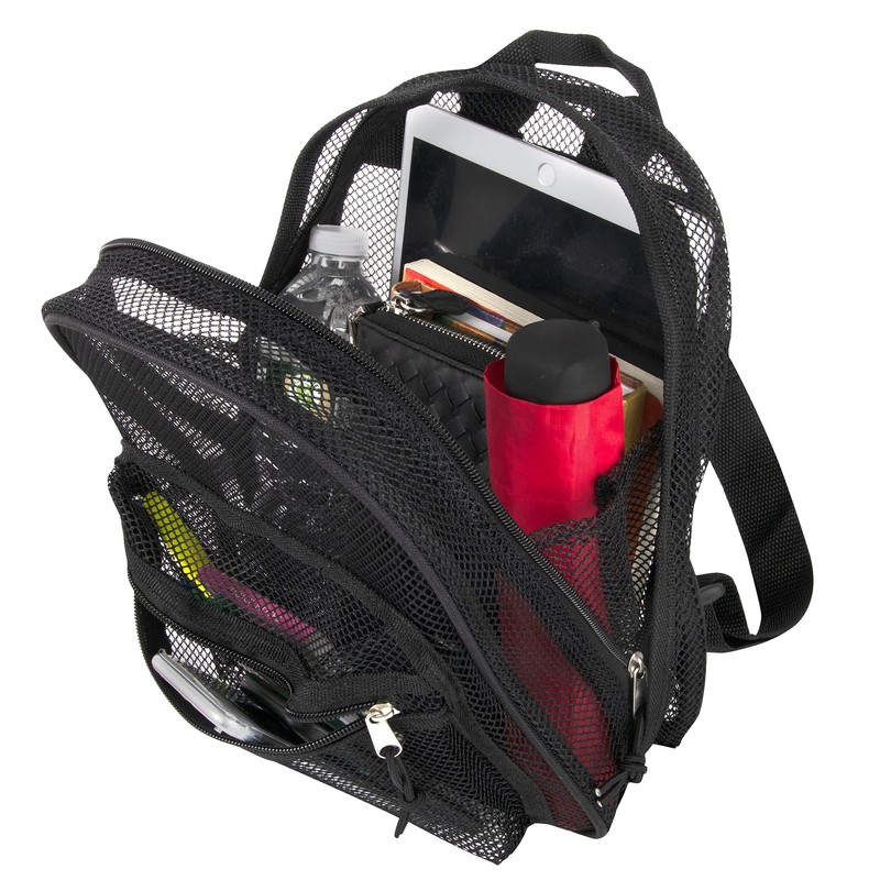 Mini Mesh Backpack for Women, Girls for School, Beach Toys,