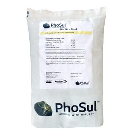 PhoSul Granular Rock Phosphate with Added Sulphur 0-16-0, 50lb Bag