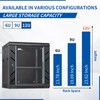 ZHPHMBM 12U Server Rack Cabinet, Wall Mount Network Rack Enclosure