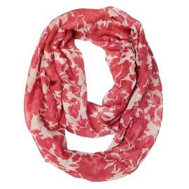 FAIRYGATE Red Scarf for Women UK Infinity Scarf for Women UK Vintage Style Scarf for Women Lady Girls Scarfs Women Summer, 54027