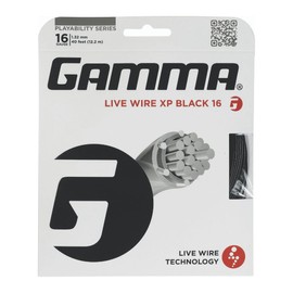 Gamma Live Wire XP 16g Natural Color Multifilament Tennis Racquet String (2 Sets)