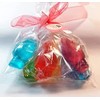 Christmas Bulb Soap - 6pc Set of Glycerin Soaps Jeweltone