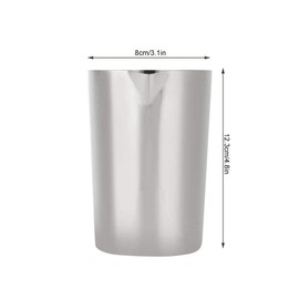 Stainless Steel Cocktail Shaker Mixer Drink Mixing Glass Bartender DIY Tools Reusable Packaging