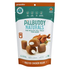 Pill Buddy Naturals, Grilled Chicken Recipe for Dogs, 1 Pack, 30-Count