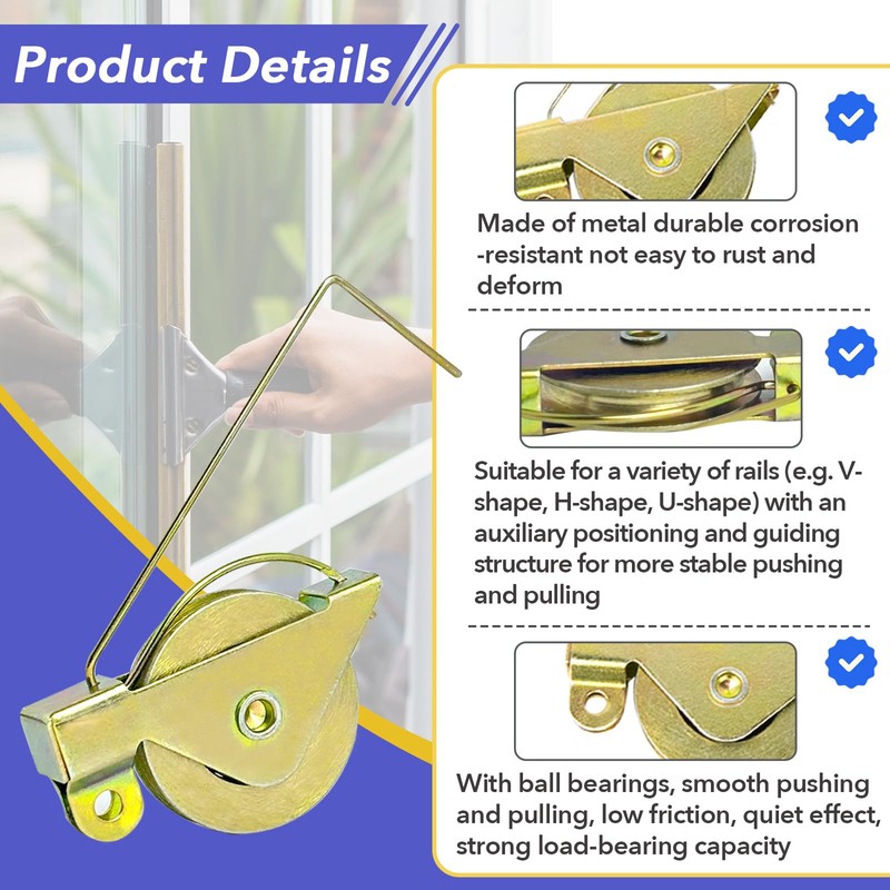 4 Pack Sliding Screen Door Tension Spring for Arcadia Style