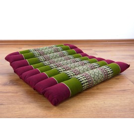 livasia Seat Cushion Chair Cushion Small - 35 x 35 x 4.5 cm - Floor Cushion Quilted Indoor/Outdoor Meditation Cushion Yoga Cushion Chair Cushion Pallet Furniture Quilted Cushion for Chair and Bench