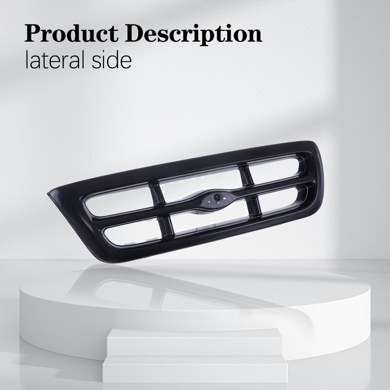 Titanium Plus Autoparts Front Grille Grill Black 1998-2000 Compatible With