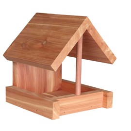 Trixie 55844 natura Futterhaus, Zedernholz, 16 × 15 × 13 cm, natur