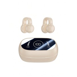 FKLBBLPM Open Ear Bone Conduction Headphones Bluetooth Headphones (Complexion)