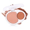 Face Blush Makeup for Cheeks 2 Tone Tint 5#