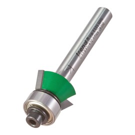 Trend C119X1/4TC C119X1/4TCTrend Bit-C119X1/4TC X Craft Pro 1/4" Shank Bearing Guided Trimming Router Cutter Bit Diameter 18.5mm Cutting Length 6.3mmTungsten Carbide Tipped, Silver