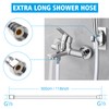 JatilEr Shower Hose, 3 m, Smooth PVC Shower Hose, Plastic