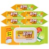 Taekwang wet mop cleaning cloth, economical medium size 30 sheets x 6 pack, disposable refillable non-woven wet tissue cleaning cloth / 태광 물걸레청소포 실속 중형 30매x6팩 1회용 리필형 부직포 물티슈 청소포