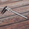 200mm Digital Caliper Solar Power Carbon Fiber Ruler with 75mm