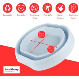 Bed Bug Trap - Eco Friendly Bed Bug Interceptors for Bed Legs - Insect Detector, Interceptor & Monitors for Indoor Home (4)