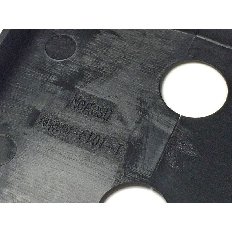 Negesu Compatible Toyota Door Striker Cover (Carbon Black)