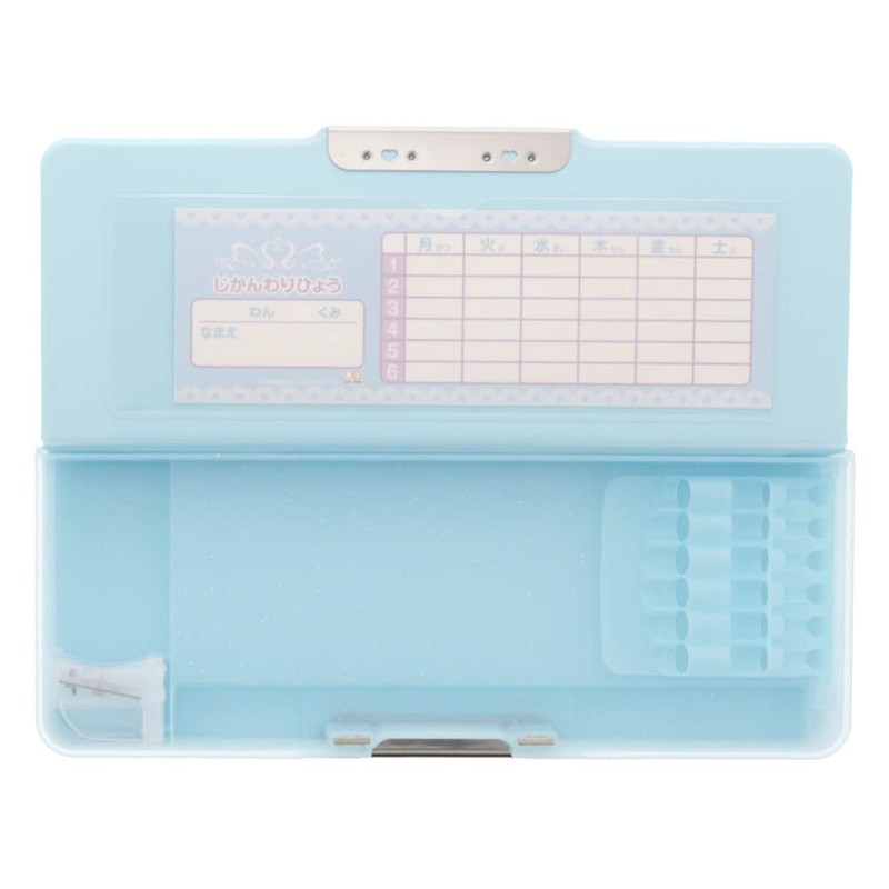 Sunstar Stationery Pencil Case, Yokopita Lamekira, Light Blue S1314041