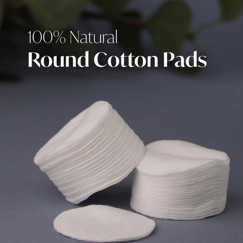 DIVCHI Soft Round Cotton Pads - 120 Count (1 Packs