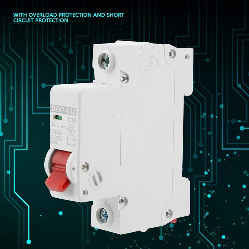 DC Circuit Breaker DZ47-63Z-1P 16A DC Circuit Breaker Leakage Circuit
