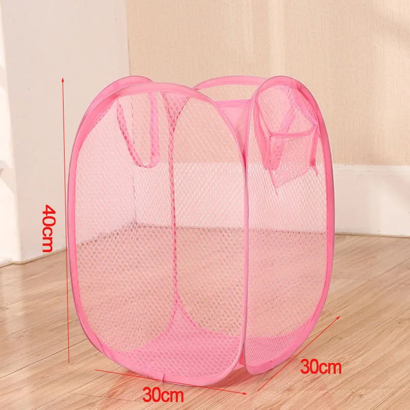 Laundry Sorting Basket Foldable – Mesh Laundry Basket Foldable Small