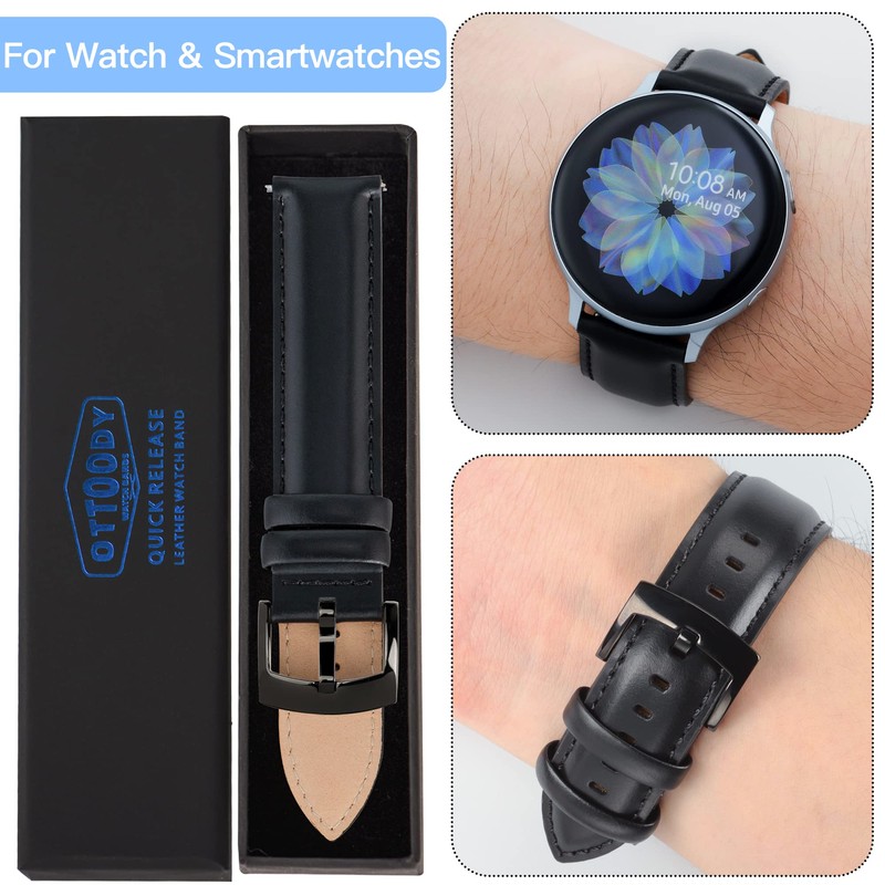 Ottoody Watch Band, 0.71, 0.75, 0.79, 0.83, 0.87 in (18,