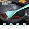 NEXTOP Silicone Spoon Spatula Set of 4 - Heat Resistant