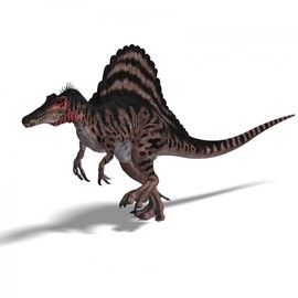 Wallmonkeys Dinosaur Spinosaurus Wall Decal Peel and Stick Animal Graphics (36 in H x 36 in W) WM489449