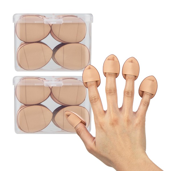 Lindo Finger Puff For Foundation & Powders, For Wet &