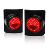 SKTYANTS LED Round Tail Light Brake Light Turn Signal Reverse