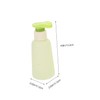 FOMIYES 10pcs Avocado Green Reusable Pump Travel Bottles Airless Dispenser