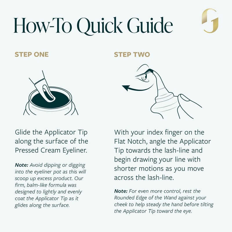 GUIDE Beauty Eyeliner Duo, GUIDE Wand & Line Luxe/Long-Wear Eyeliner