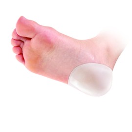 Soft gel heel shock absorbing supporter