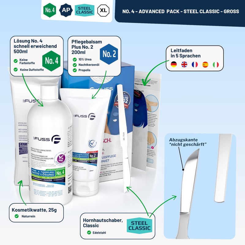 Mr. Fuss® No. 4 - Callus Remover Hand and Foot