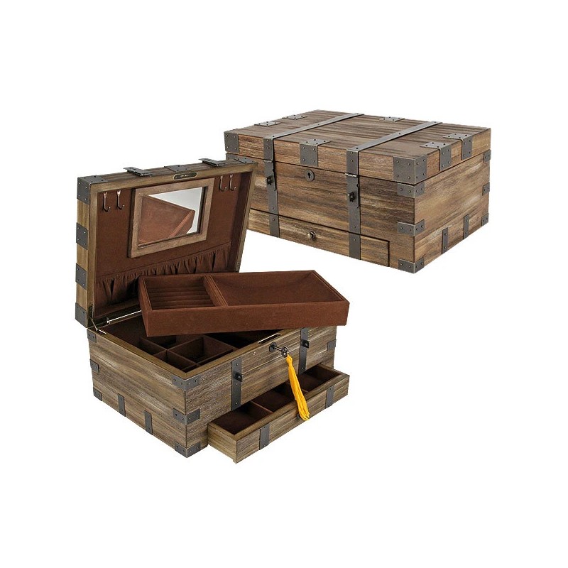 Relic Series Old Dominion Jewelry Chest - Reclaimed Wood