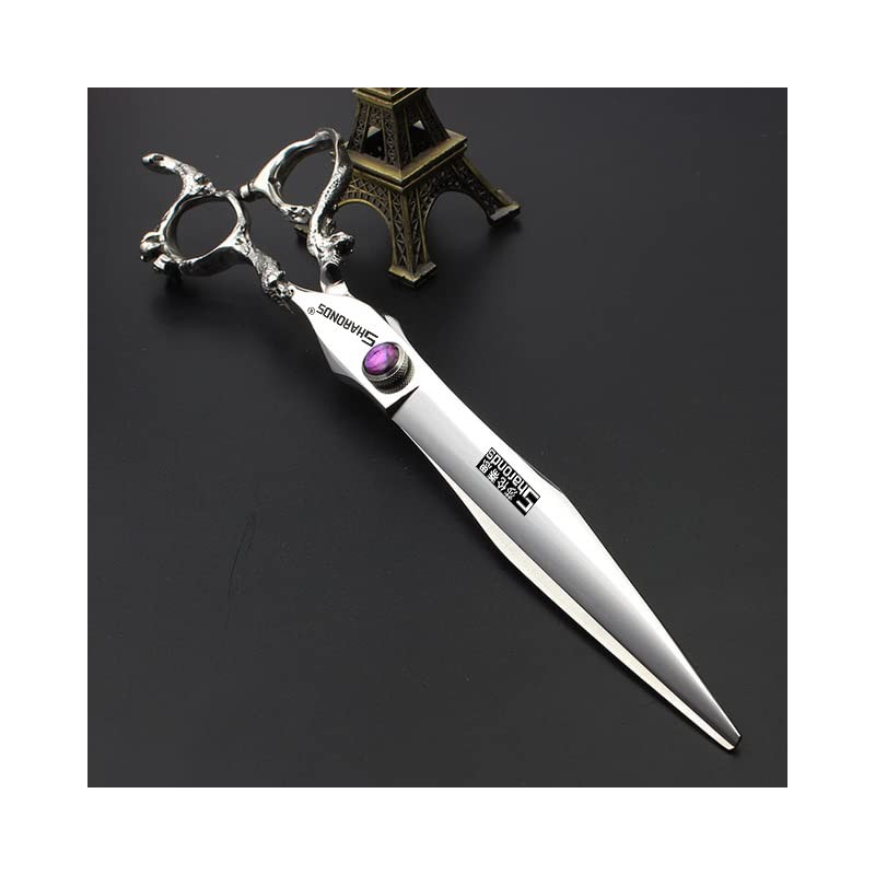 6/7/8/9-inch Hair Clippers for Japanese 440C Barber Shops (7-inch Flat