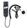 CLVIZCXOM 2 Buttons and 5 Pins Manual Remote Control Replacement