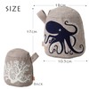 Kusubashi Mon-Ori moritaMiW MiW Gusseted Pouch Deep Sea Dance Octopus,