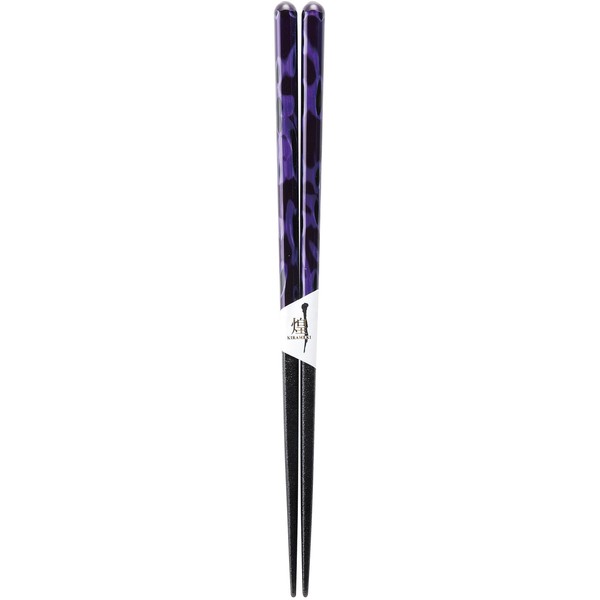 カワイ(Kawai) 『和柄の箸』 漆ローザンヌ 紫 23cm 36779