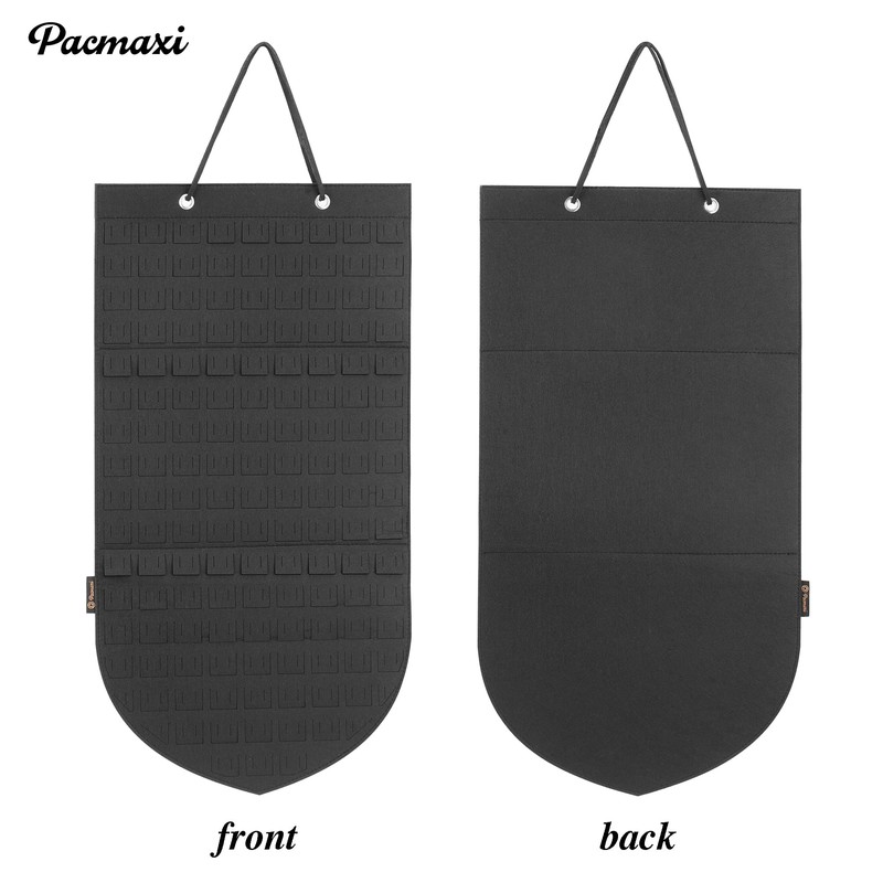 PACMAXI Hanging Brooch Pin Organizer, Display Pins Storage Case, Brooch