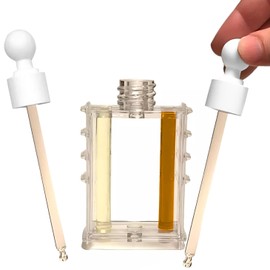 Fryer Oil Test Kit, Two Color Visual Guide With Glass Dropper, Restaurant Food Service Clear Frying Oil Testing & Monitoring Indicator Professional Tool (Restaurant Usage, Continuous everyday frying)