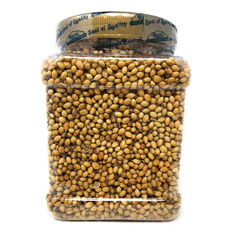 Rani Coriander (Dhania) Seeds Whole, Indian Spice 8oz (227g) PET