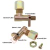 EMSea 2pcs Air Compressor Pressure Switch Relief Valve Model HL031000AV